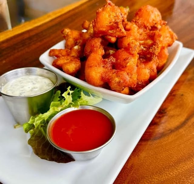 FAMILY Crispy Buffalo Cauliflower.