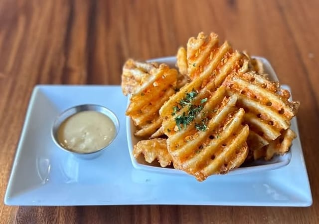 FAMILY Waffle Fries.